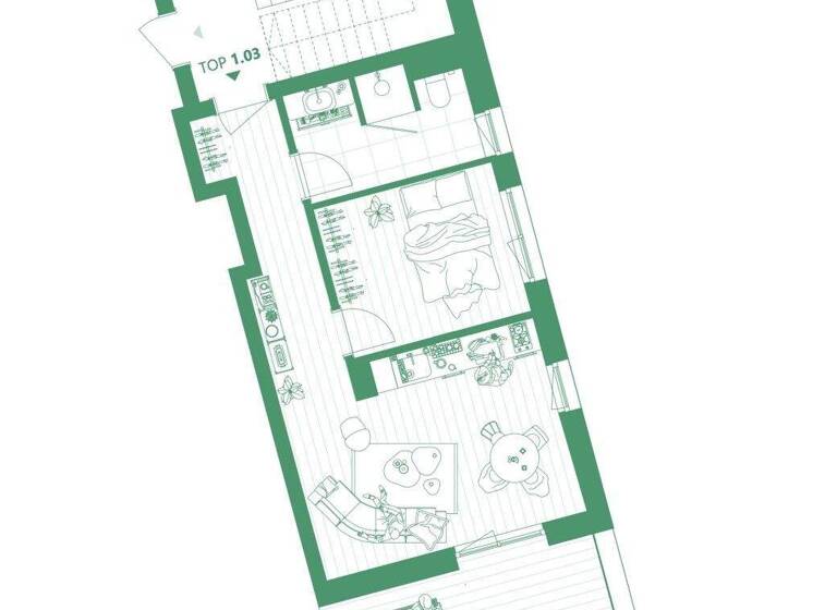 Wohnung zum Kauf - Erstbezug 329.900 € 2 Zimmer 40,8 m² Schönberg-Lachtal 8831