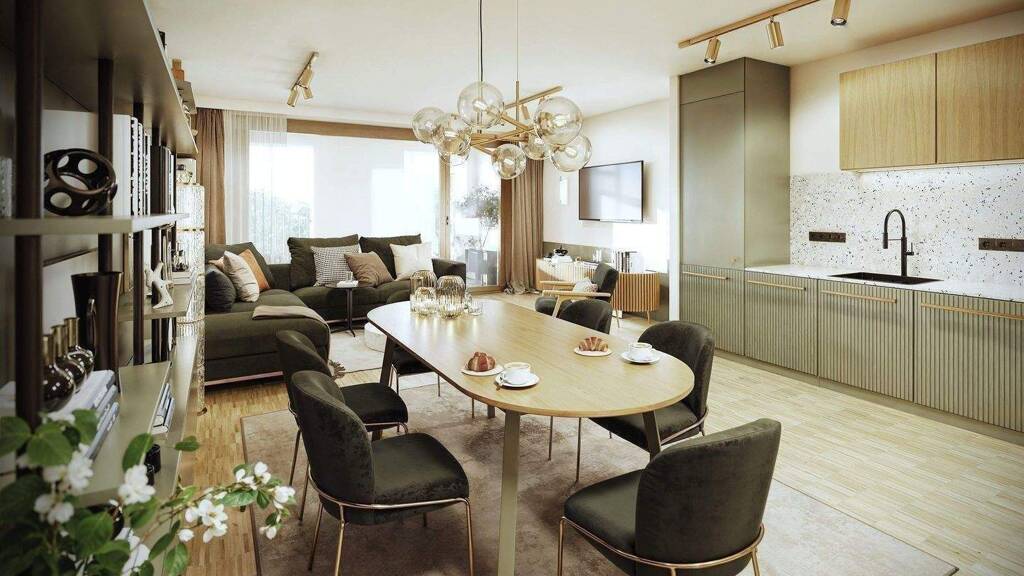 Wohnung zur Miete - Erstbezug 1.414 € 3 Zimmer 80,8 m² 3. Geschoss frei ab sofort Ringstraße 6 Innere Altstadt Dresden 01067