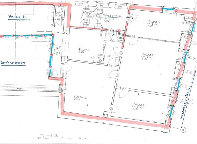 Büro zur Miete provisionsfrei 2.250 € 6 Zimmer 148 m² Bürofläche Altstadt Konstanz 78462