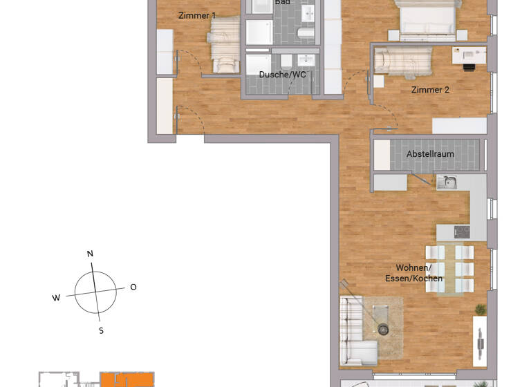 Terrassenwohnung zum Kauf provisionsfrei 559.900 € 4 Zimmer 119 m²<br/>Wohnfläche EG<br/>Geschoss Adolf-Reichwein-Straße 25 Niederrodenbach Rodenbach 63517