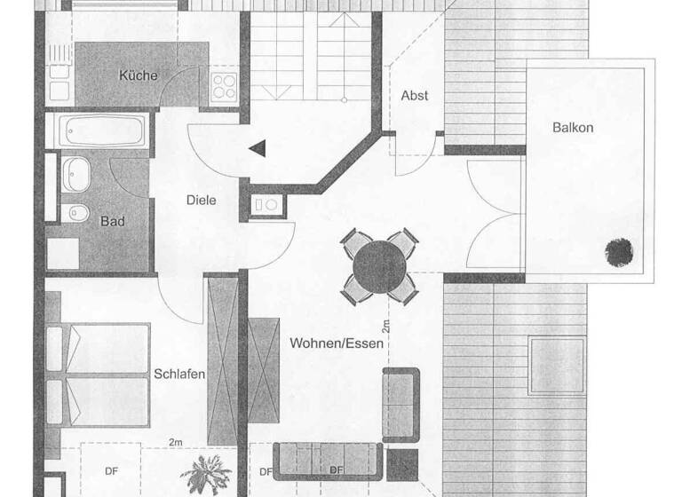Wohnung zum Kauf 140.000 € 2 Zimmer 58,2 m²<br/>Wohnfläche Dachgeschoss, 3.<br/>Geschoss Wiederitzsch Leipzig 04158