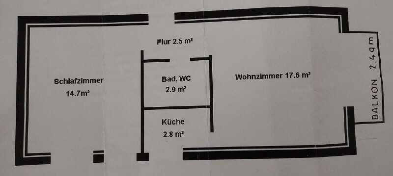 Wohnung zum Kauf 1.000 € 2 Zimmer 42,9 m²<br/>Wohnfläche 5.<br/>Geschoss Dianastraße Nürnberg 90443