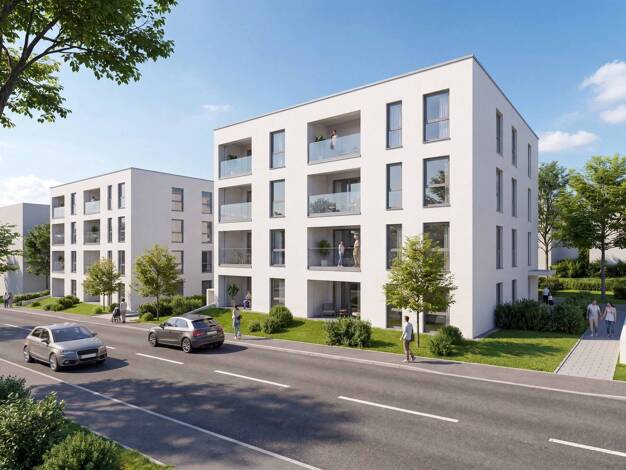 Penthouse zum Kauf - Erstbezug provisionsfrei 504.900 € 3,5 Zimmer 90,1 m² 3. Geschoss Steigle Laupheim Laupheim 88471