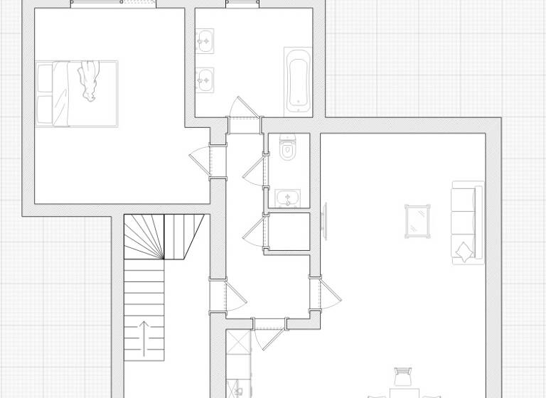 Wohnung zur Miete 500 € 1,5 Zimmer 75 m² Geschoss 2/3 frei ab sofort Münsterbusch Stolberg 52223