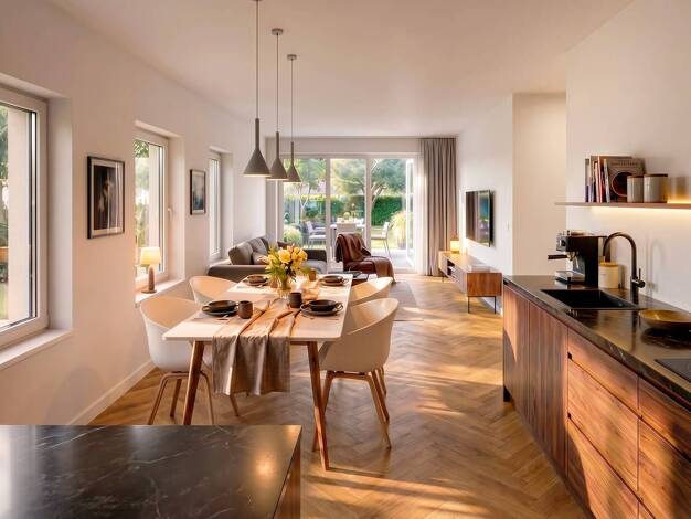 Terrassenwohnung zum Kauf - Erstbezug provisionsfrei 454.230 € 3 Zimmer 88,2 m² 3 Geschosse Fuchshaldeweg 9 Rammersweier Offenburg 77654