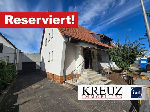 Doppelhaushälfte zum Kauf 349.500 € 5 Zimmer 108 m² 482 m² Grundstück Nauheim 64569