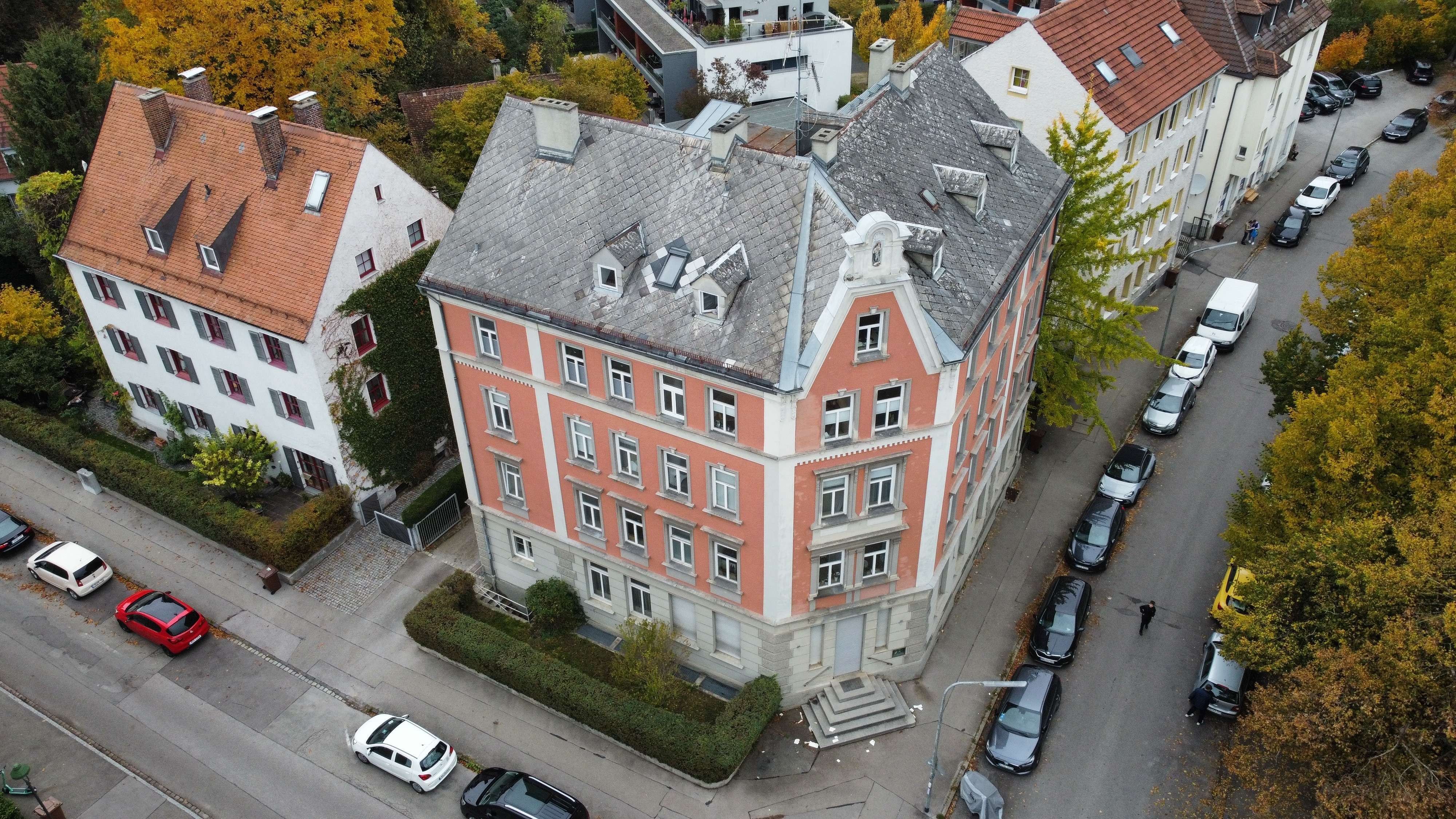 Apartment zur Miete 490 € 1,5 Zimmer 38 m²<br/>Wohnfläche EG<br/>Geschoss 01.12.2024<br/>Verfügbarkeit Am Schäfflerbach Augsburg 86153