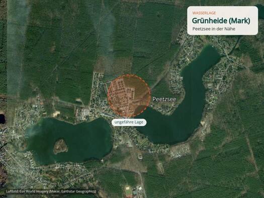 Grundstück zum Kauf provisionsfrei 125.000 € 713 m² Grundstück Grünheide Grünheide (Mark) 15537
