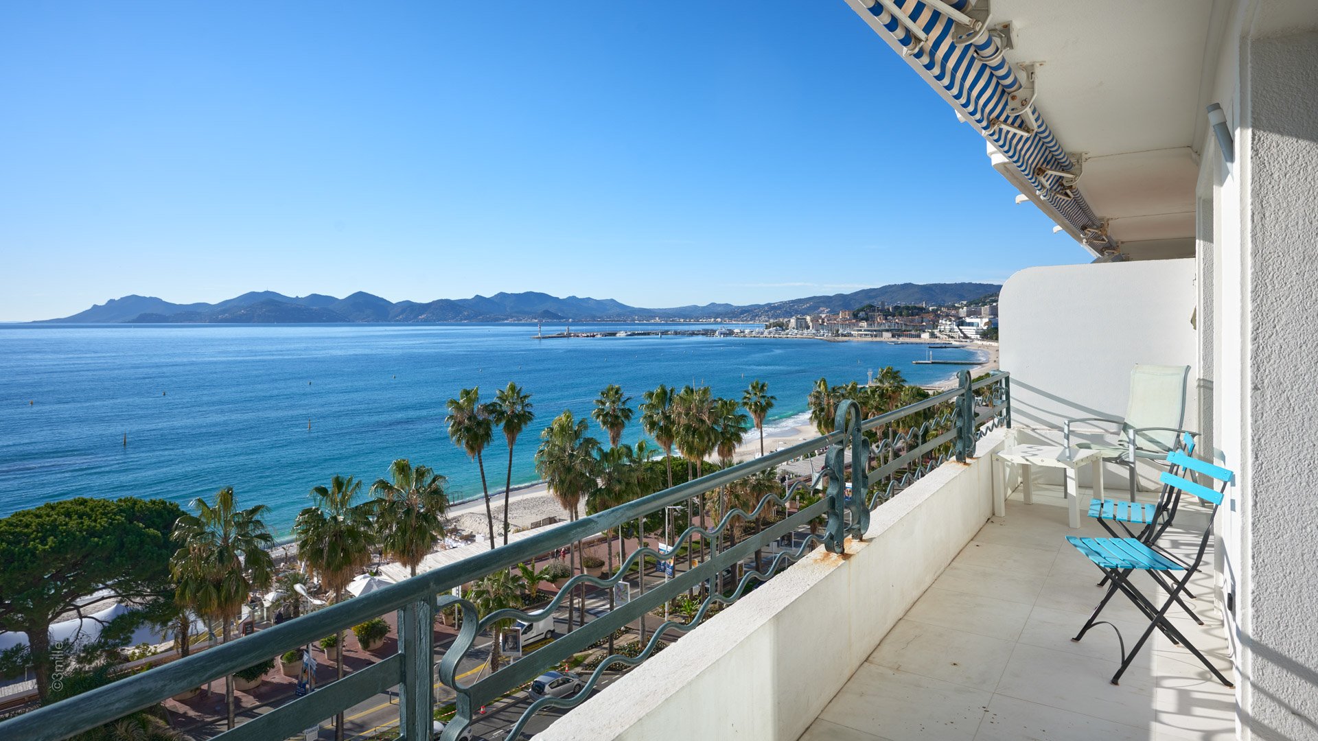 Wohnung zum Kauf 3.250.000 € 3 Zimmer 120 m²<br/>Wohnfläche Montfleury CANNES 06400