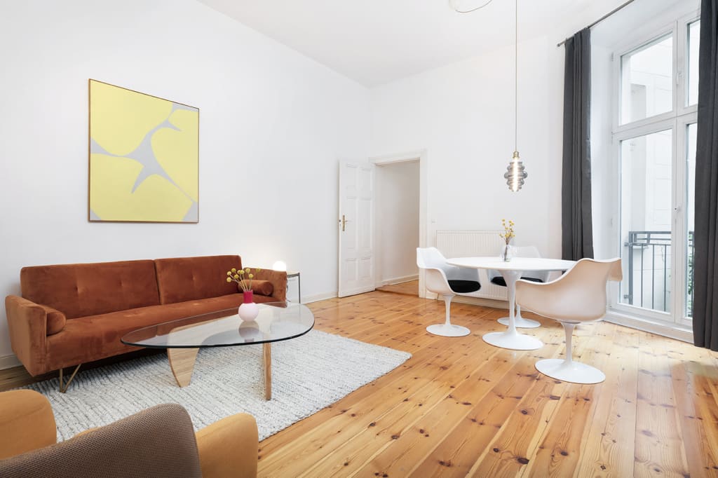 Wohnung zur Miete Wohnen auf Zeit 2.950 € 3 Zimmer 107 m²<br/>Wohnfläche ab sofort<br/>Verfügbarkeit Wörther Straße Prenzlauer Berg Berlin 10435