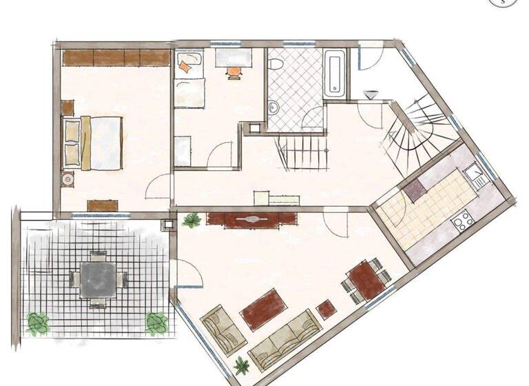 Wohnung zum Kauf 299.000 € 3 Zimmer 86,3 m² Alterlangen Erlangen / Alterlangen 91056