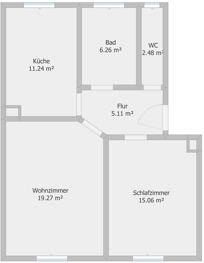 Wohnung zum Kauf 230.000 € 6 Zimmer 179,6 m²<br/>Wohnfläche EG<br/>Geschoss ab sofort<br/>Verfügbarkeit Höderlinstraße 4 Furth 111 Chemnitz 09114