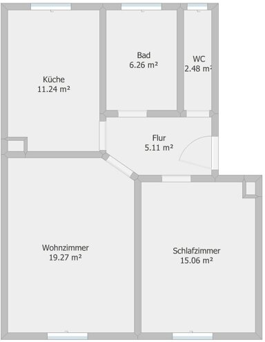 Wohnung zum Kauf 230.000 € 6 Zimmer 179,6 m² EG frei ab sofort Höderlinstraße 4 Furth 111 Chemnitz 09114