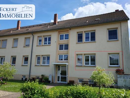 Wohnung zum Kauf 40.000 € 3 Zimmer 56 m² EG Siedlungsweg 9 Steigra 06268