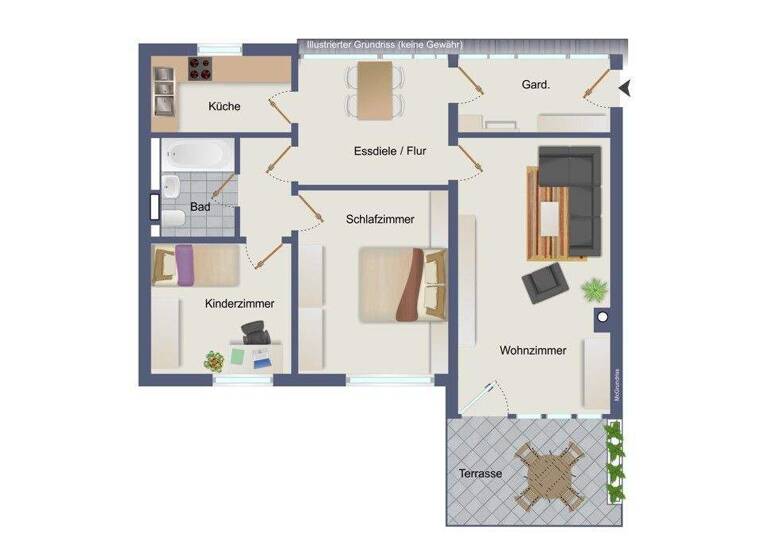 Wohnung zum Kauf 290.000 € 3 Zimmer 70 m² 1. Geschoss Innenstadt Aschaffenburg 63739