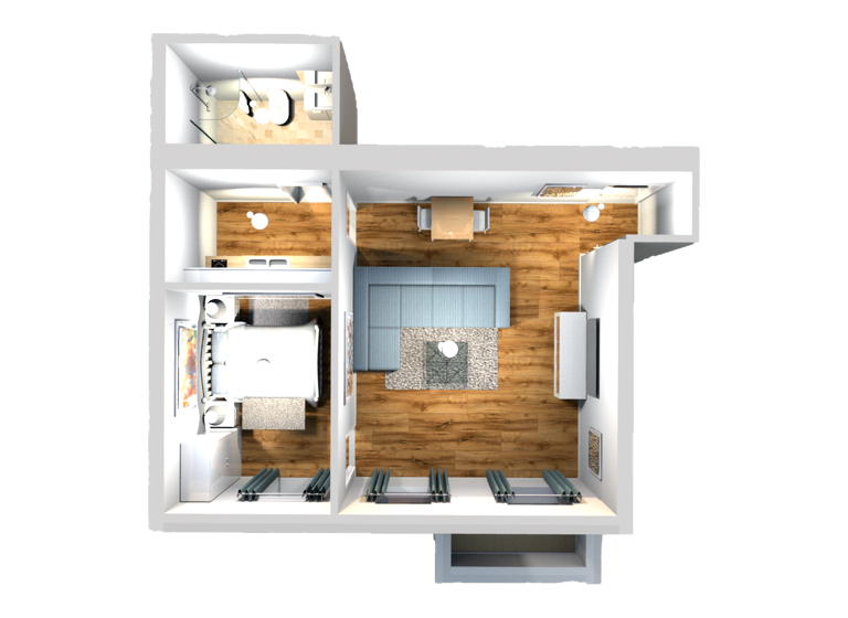 Wohnung zur Miete 1.100 € 2 Zimmer 47,3 m² 1. Geschoss frei ab 01.06.2026 Britzer Damm 127 Britz Berlin 12347