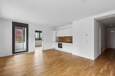 Wohnung zur Miete 1.100 € 2 Zimmer 58 m² Ferdinand-Happ-Straße 23 Ostend Frankfurt am Main 60314