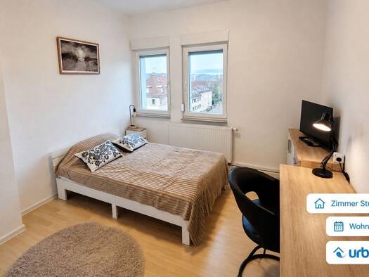 WG-Zimmer zur Miete auf Zeit 620 € 15 m² frei ab 30.12.2026 Landhausstraße Ost Ost 70188