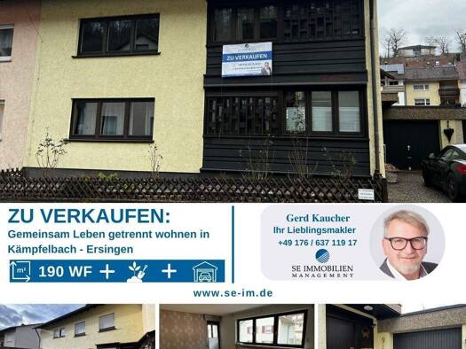 Haus zum Kauf 375.000 € 8 Zimmer 160,4 m² 268 m² Grundstück Ersingen Kämpfelbach 75236