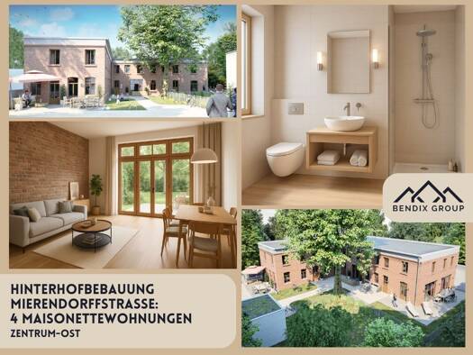 Wohnung zum Kauf - Neubau provisionsfrei 461.273 € 2 Zimmer 74,1 m² Anger-Crottendorf Leipzig 04318