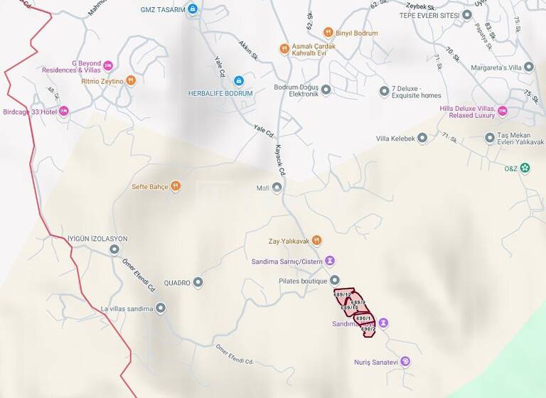 Land-/Forstwirtschaft zum Kauf 3.220.000 € 13.826,6 m² Grundstück Mugla 48400