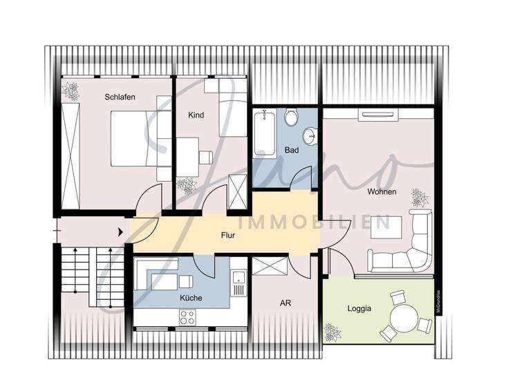Wohnung zum Kauf 265.000 € 2,5 Zimmer 83 m² 2. Geschoss frei ab sofort Hiesfeld Dinslaken 46539