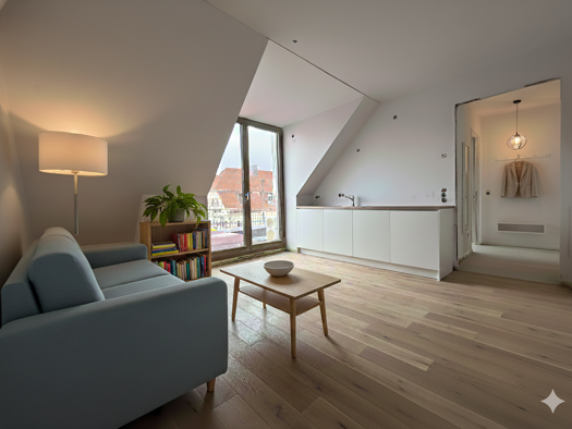 Terrassenwohnung zur Miete 1.090 € 1 Zimmer 25 m² Geschoss 2/4 frei ab 01.02.2026 Trudering-Riem München 81829