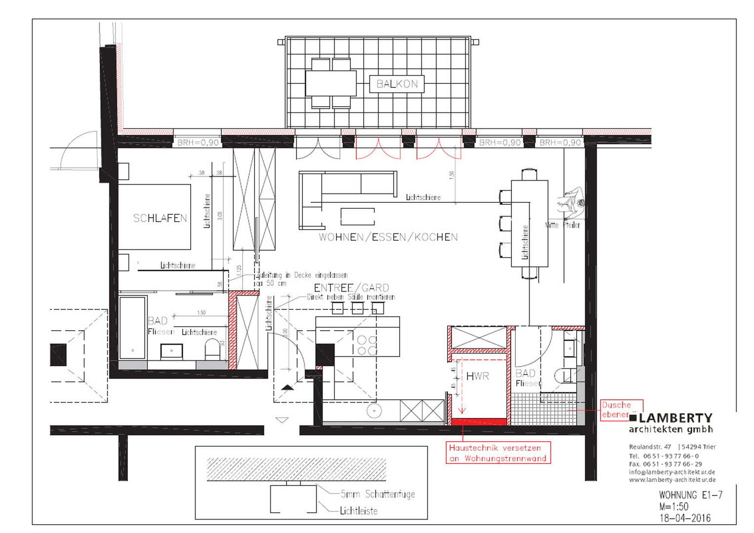 Loft zur Miete 1.370 € 2 Zimmer 90 m²<br/>Wohnfläche 1.<br/>Geschoss Trier-West 5 Trier-Euren 54294