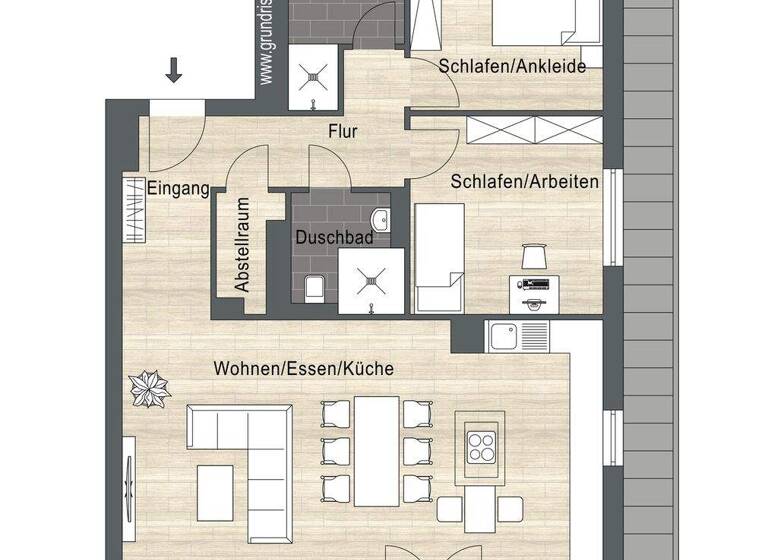 Wohnung zum Kauf - Erstbezug provisionsfrei 726.000 € 3 Zimmer 106,6 m² 2. Geschoss Speldorf Mülheim an der Ruhr / Speldorf 45478