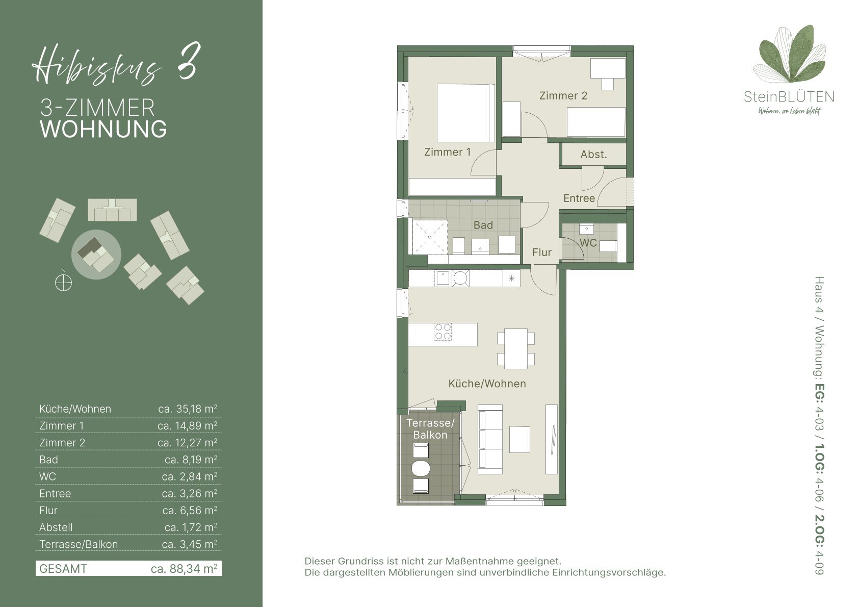 Terrassenwohnung zum Kauf 489.900 € 3 Zimmer 88,3 m²<br/>Wohnfläche Deutenbacher Straße 3 Stein Stein 90547