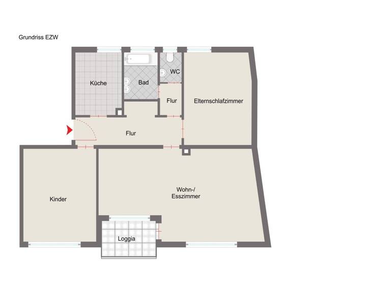 Wohnung zum Kauf 199.000 € 3 Zimmer 92 m²<br/>Wohnfläche 1.<br/>Geschoss Innenstadt Coburg 96450