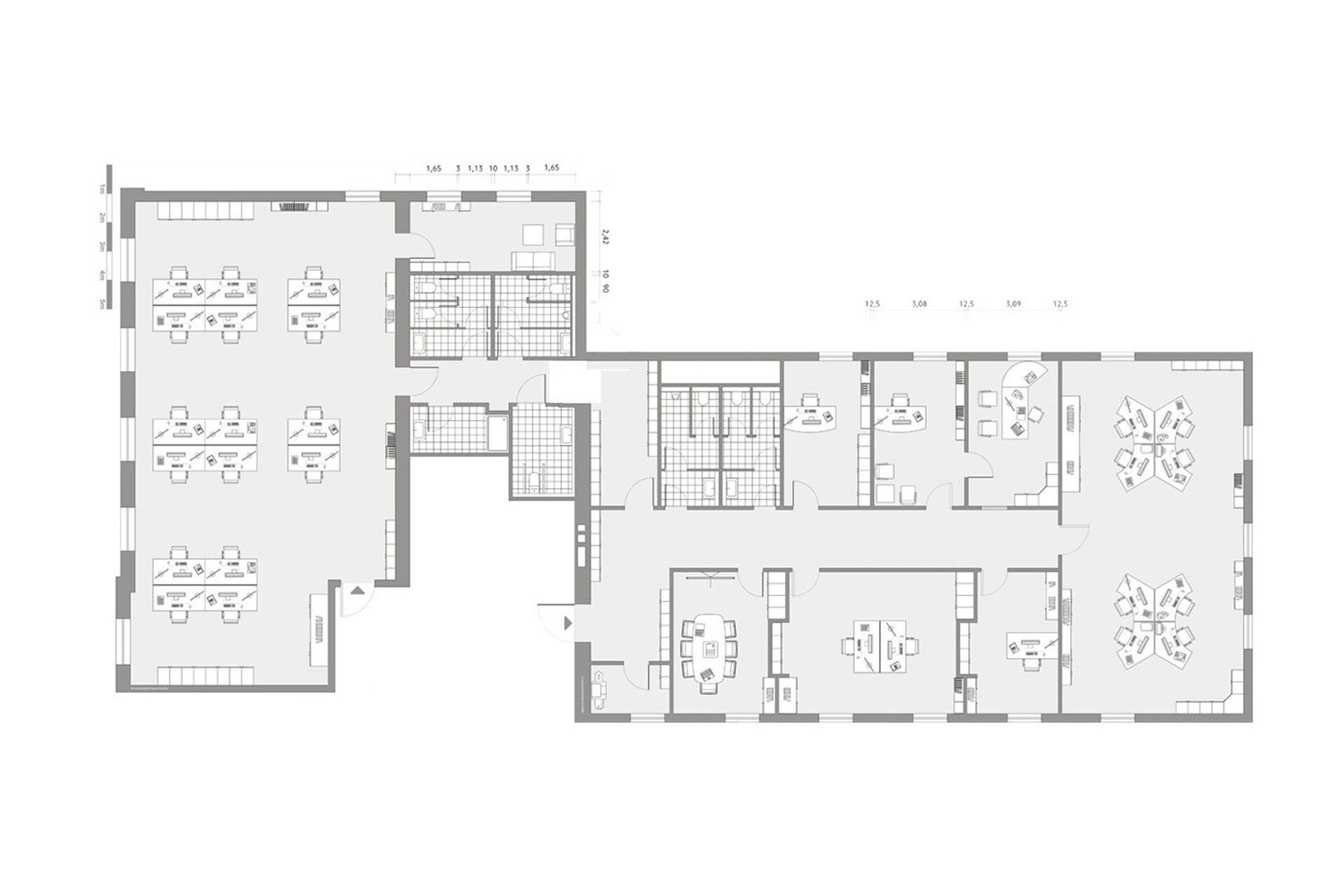 Bürofläche zur Miete provisionsfrei 5.925 € 474 m²<br/>Bürofläche Altstadt 8 Trier 54290