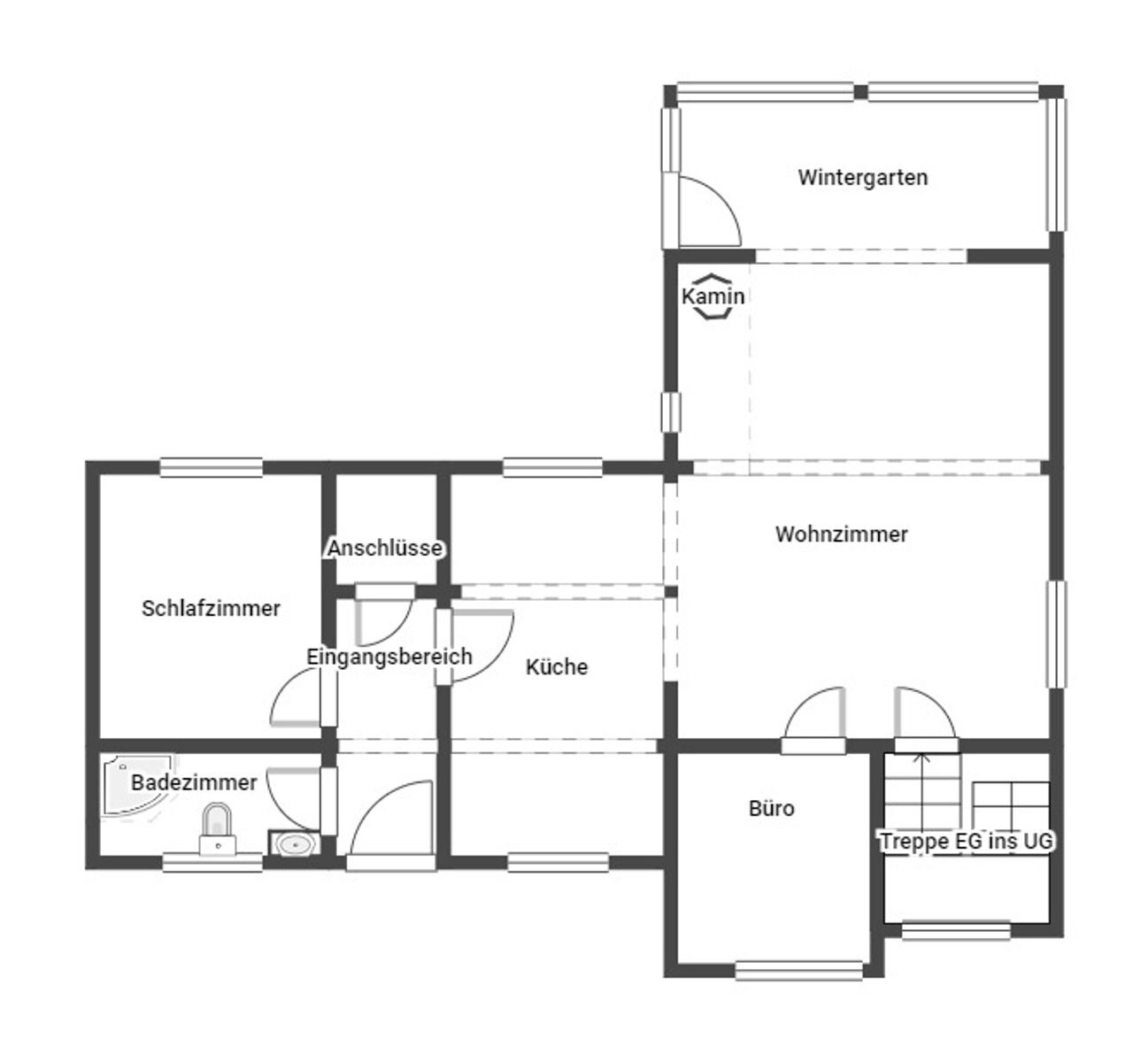 Einfamilienhaus zum Kauf 395.000 € 5 Zimmer 112,3 m²<br/>Wohnfläche 922,3 m²<br/>Grundstück Braunfels Braunfels 35619