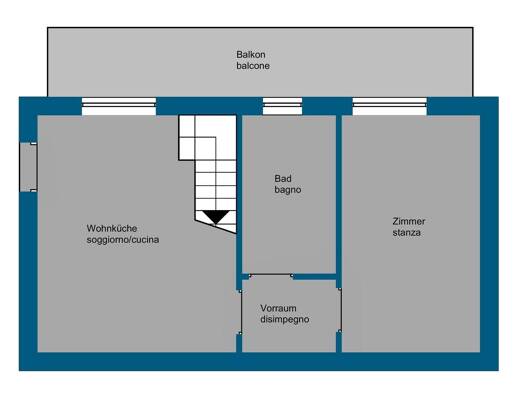 Wohnung zum Kauf 190.000 € 3 Zimmer 71 m² frei ab sofort Castelnuovo del Garda