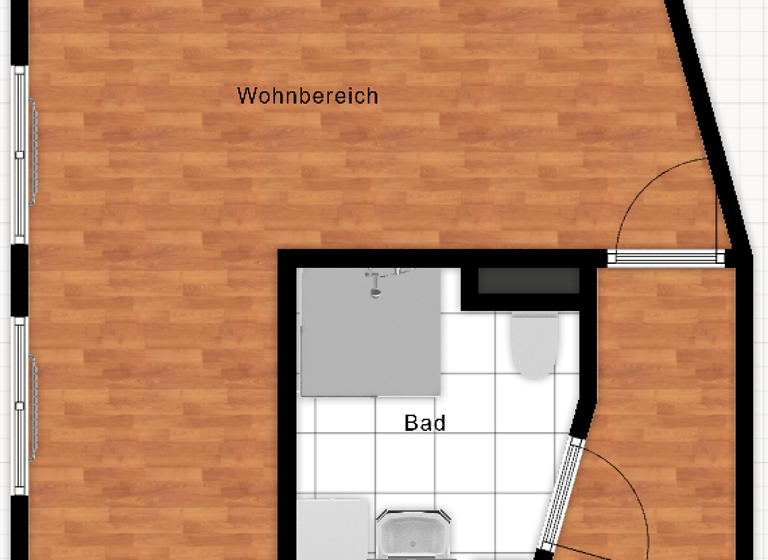 Wohnung zur Miete 273 € 1,5 Zimmer 42 m² 2. Geschoss Döbeln 04720