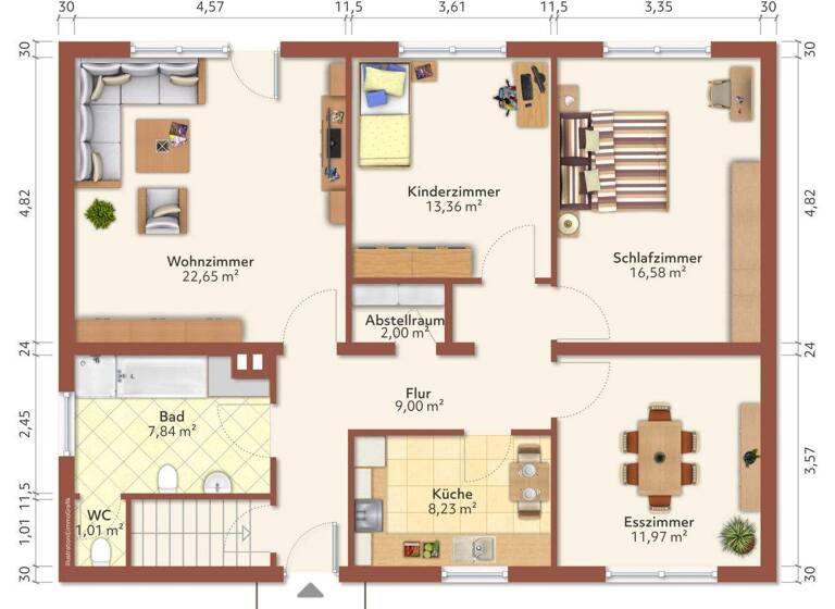 Einfamilienhaus zum Kauf provisionsfrei 119.000 € 5 Zimmer 92 m² 907 m² Grundstück Altentreptow 17087