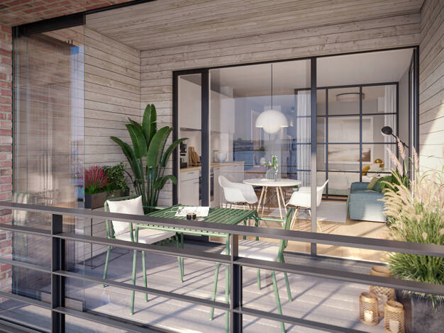 Immobilie zum Kauf - Neubau als Kapitalanlage geeignet 458.000 € 1,5 Zimmer 48,6 m² Travemünde Lübeck-Travemünde 23570