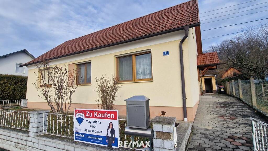 Einfamilienhaus zum Kauf 175.000 € 105 m² 2.005 m² Grundstück Bergstraße 41 Deutsch Kaltenbrunn 7572