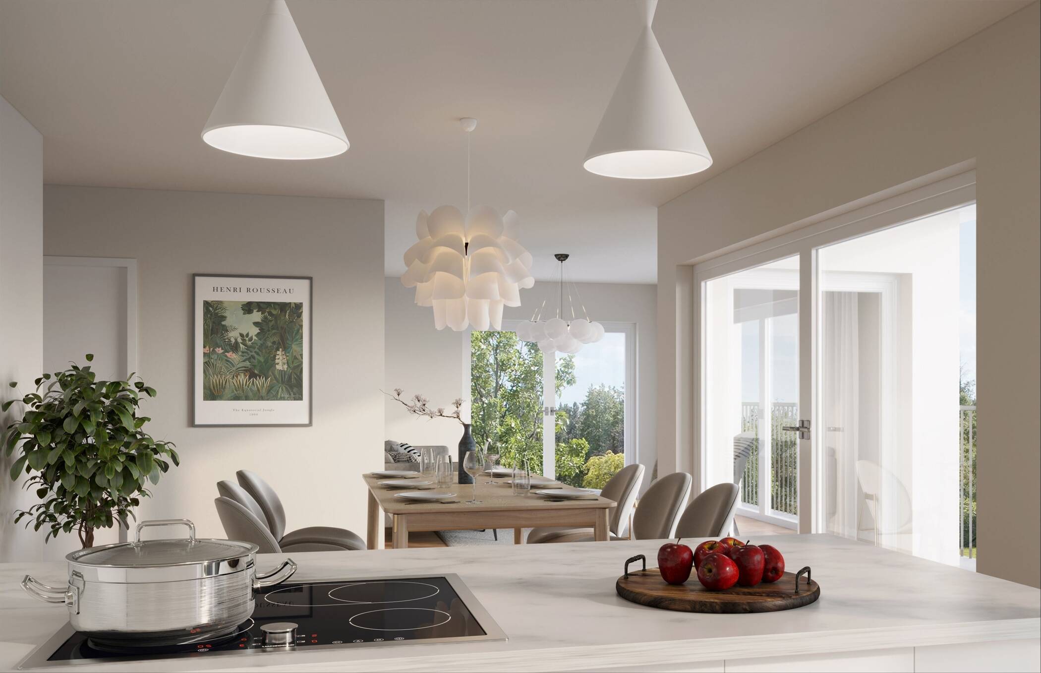WOHNEN IM PARK - Traumwohnung mit ca. 210 m² großem Privatgarten – Auf dem Stein 40, 88662 Überlingen – Vorschaubild 4
