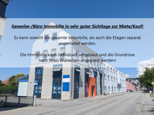 Bürofläche zur Miete provisionsfrei 7 Zimmer 140 m² Bürofläche Vilshofen Vilshofen an der Donau 94474