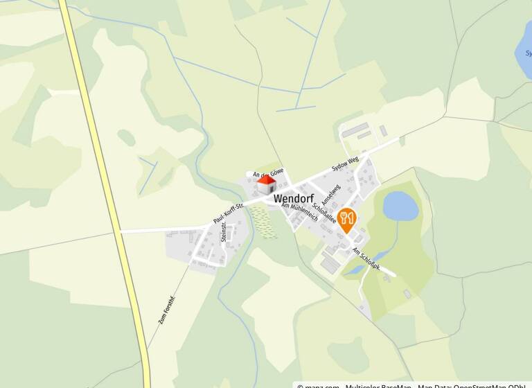 Grundstück zum Kauf 68.000 € 1.800 m² Grundstück Paul-Korff-Straße 6 Wendorf Kuhlen-Wendorf 19412