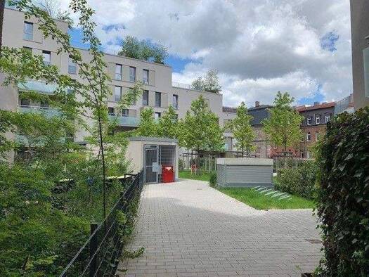 Studio zur Miete 550 € 1 Zimmer 28 m² 4. Geschoss Neudörferstraße 23 Gleißbühl Nürnberg 90402