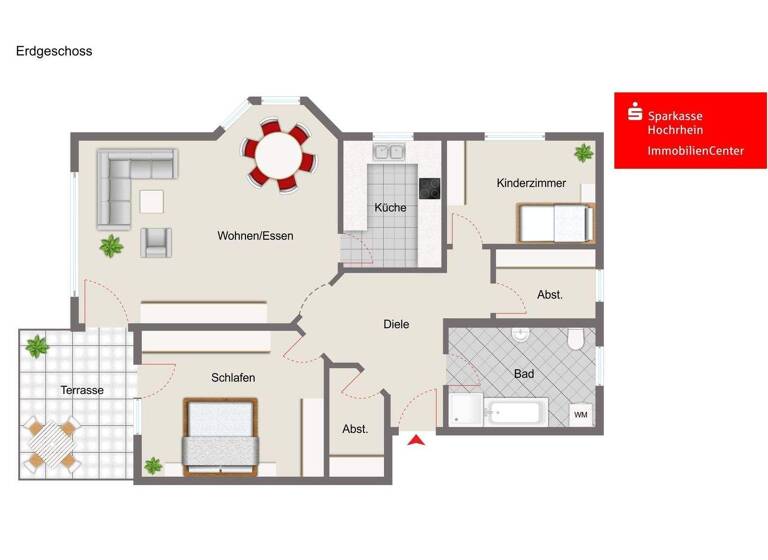 Wohnung zum Kauf 209.000 € 3 Zimmer 81,1 m² Horheim Wutöschingen 79793