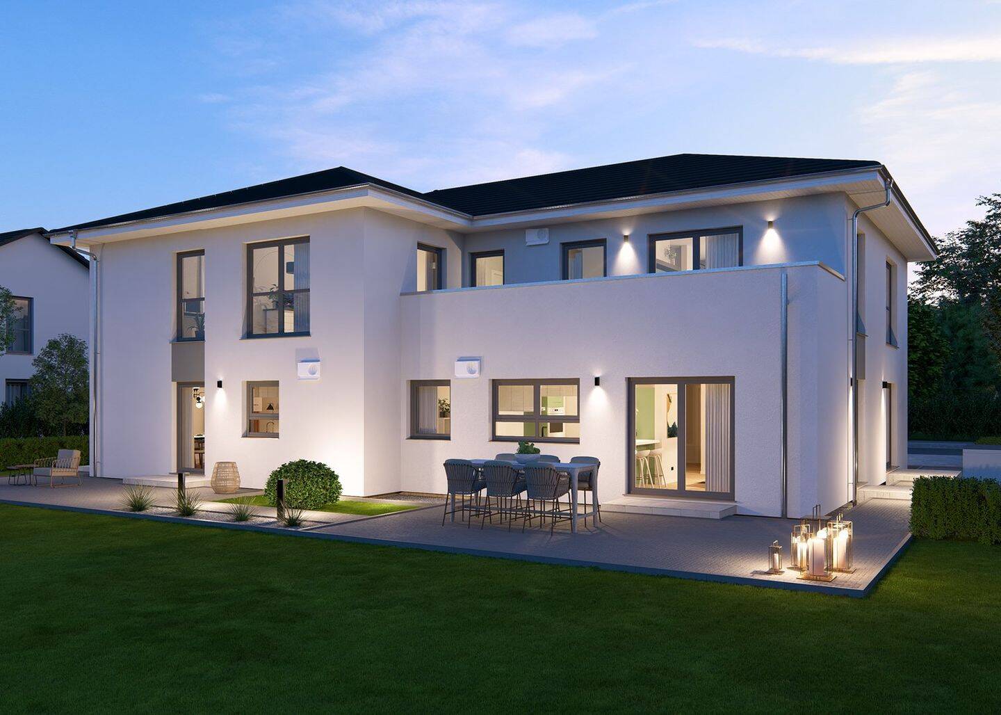 Immobilie in Dautmergen - Mehrfamilien Stadtoase mit Penthouse und Walmdach - massa machts möglich - Bild 3