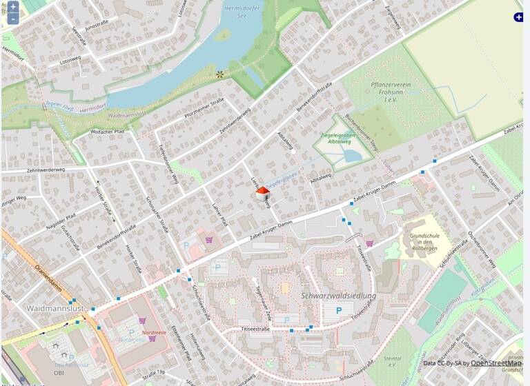 Wohnung zum Kauf 895.000 € 5 Zimmer 113,2 m²<br/>Wohnfläche EG<br/>Geschoss Waidmannslust Berlin 13469