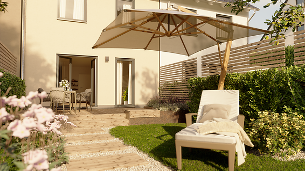 Reihenmittelhaus zum Kauf - Erstbezug provisionsfrei 450.489 € 5 Zimmer 141 m² 198 m² Grundstück Ehlvershof Vinnhorst Hannover 30419