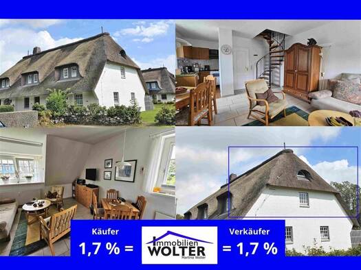 Wohnung zum Kauf 259.900 € 1 Zimmer 38 m² frei ab sofort Nieblum 25938
