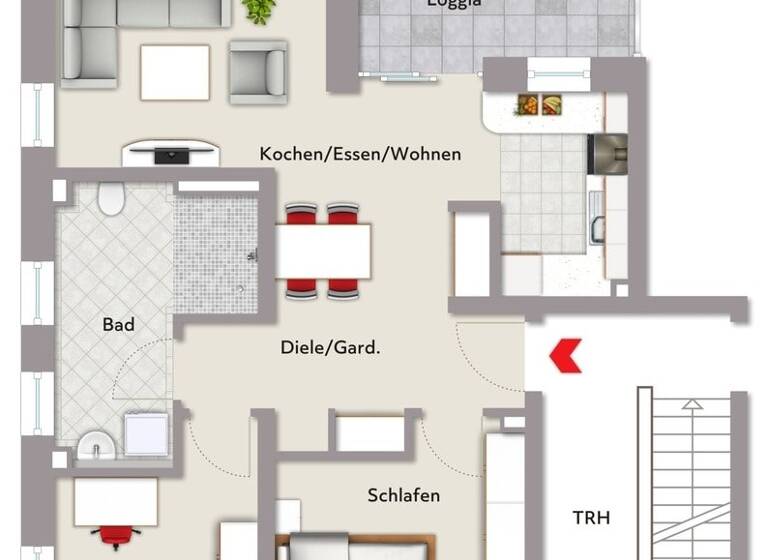Wohnung zum Kauf provisionsfrei 446.886 € 3 Zimmer 83,5 m²<br/>Wohnfläche Herrieden Herrieden 91567