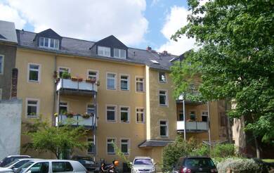 Wohnung zur Miete 365 € 2 Zimmer 55,6 m² 1. Geschoss frei ab 01.09.2025 Bahnhofstr. 1 Bahnhofsvorstadt Freiberg 09599