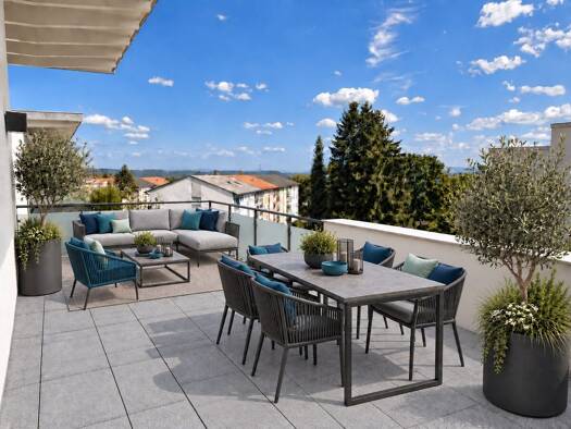Penthouse zum Kauf - Erstbezug 485.000 € 3,5 Zimmer 110 m² Nestelwasen 6 Lindenhof Oberndorf am Neckar 78727